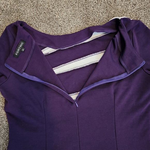 Pretty Purple Dress - Picture 3 of 4